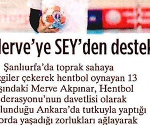 Milliyet - Support from SEY to Merve