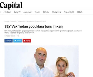 Scholarship opportunity for children from SEY Foundation (Capital)