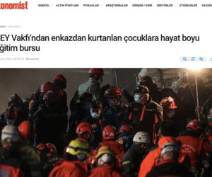 SEY Foundation offers lifelong education scholarships to children rescued from rubble (Ekonomist)