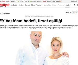 The goal of the SEY Foundation is equal opportunities (Milliyet)