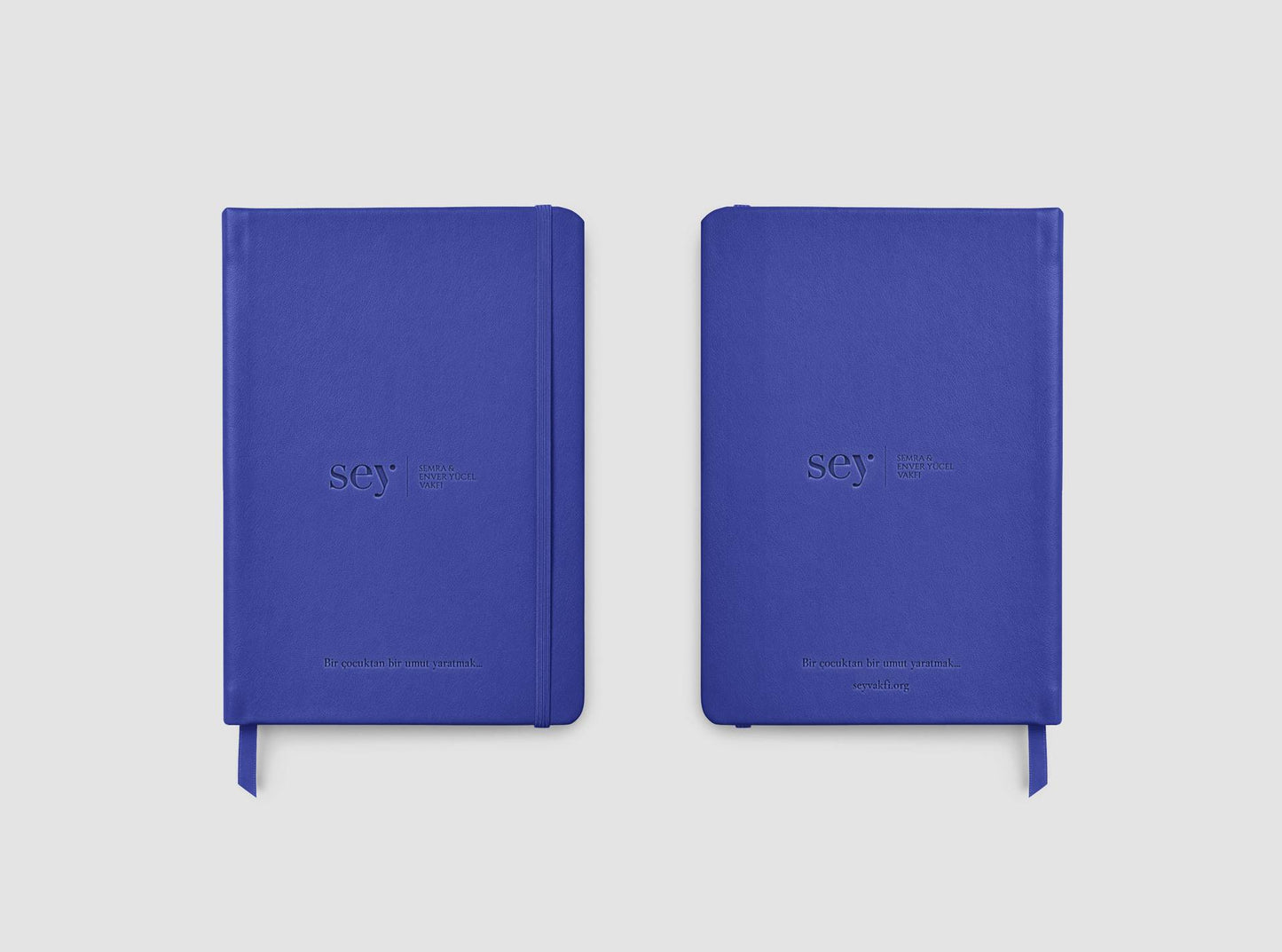SEY Foundation Leather Covered Notebook