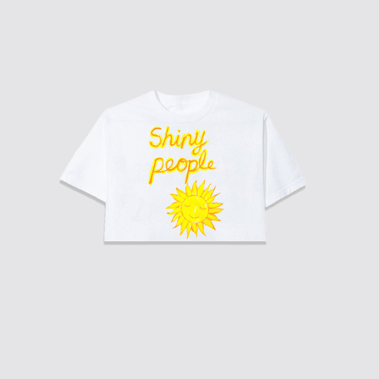 “Shiny People” Crop Top